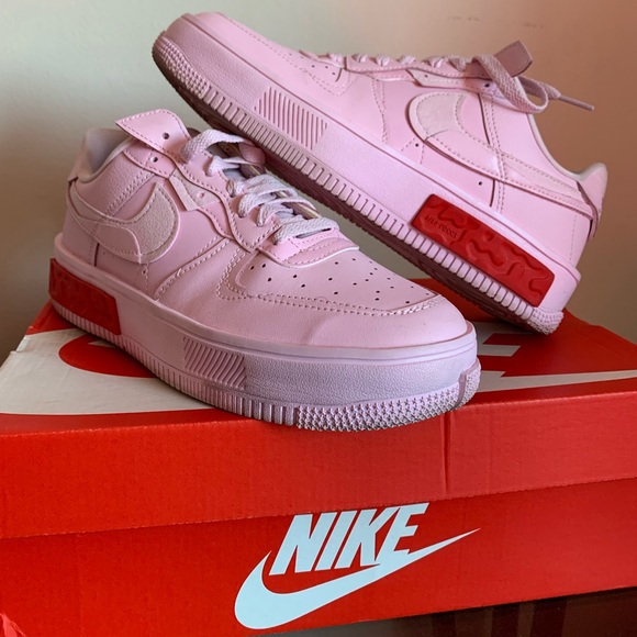 Pink Nike Air Force - Picture 1 of 1